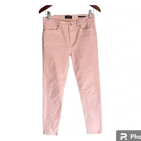 Banana Republic Women's Icy Pink Skinny Crop Jeans SZ 26 - Picture 1 of 8